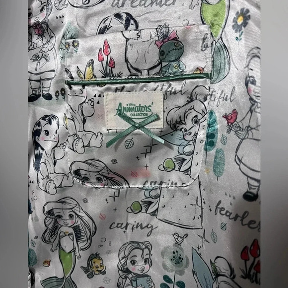 Disney Animators Collection Nightshirt Night Gown Sleepwear Womens Sz Small EUC - Picture 4 of 6